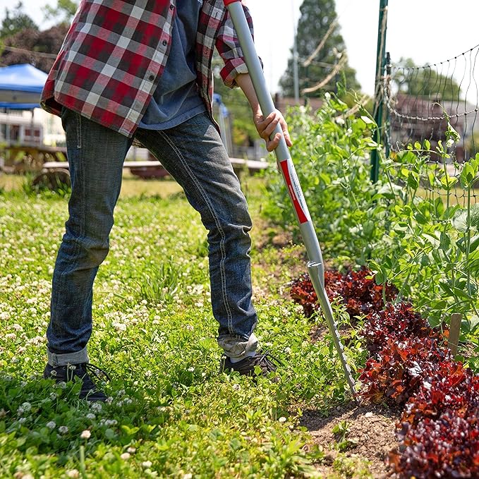 ROOT ASSASSIN 48" Garden Shovel/Saw - The Original & Best Award Winning Combo & RA-005 Carbon Steel Garden Hand Trowel