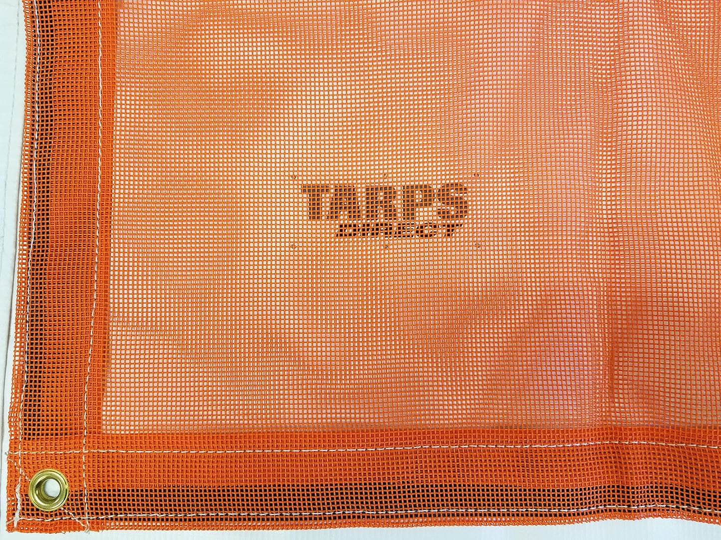 12 Ft. x 18 Ft. Orange 10 Oz. Vinyl Coated Mesh Tarp