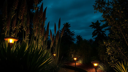 How to Add Soft Solar Backlighting to Your Garden for a Dreamy Nighttime Look