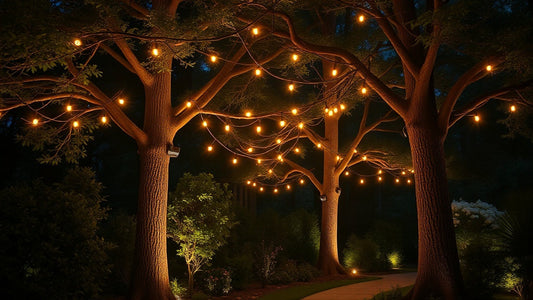 Add a Magical Glow to Your Trees with Solar Hanging Lights