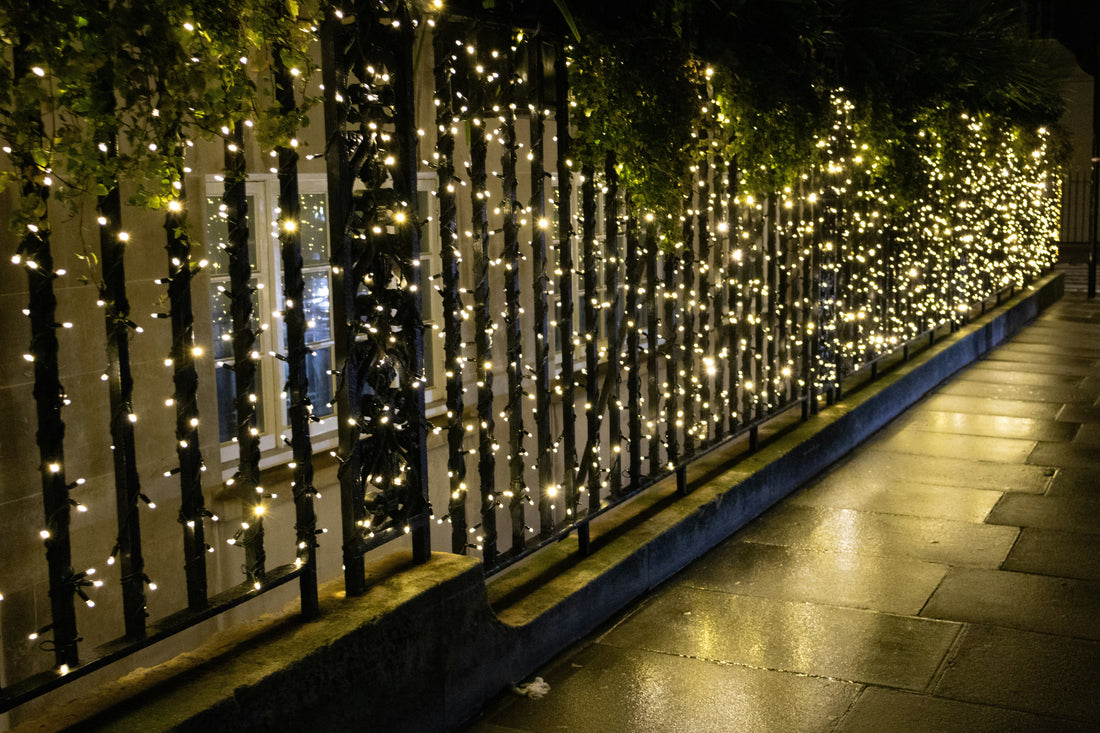String Lights After Sunset: Creating a Gentle Evening Atmosphere Outdoors