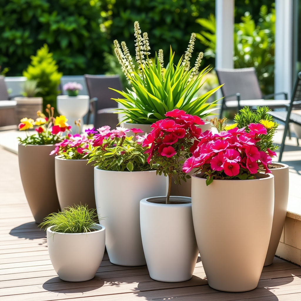 Plastic & Resin Planters