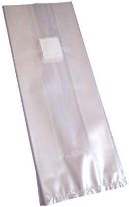 SUCOHANS 50 Count Mushroom Growing Bags Farm-Mushroom Spawn 0.2 Micron Filter,2.5 Mil Polypropylene,Size 5" X 5" X 19",for Substrate Autoclavable