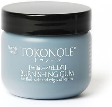 Buckleguy.com Seiwa Tokonole Leather Burnishing Gum, Choose Size & Color