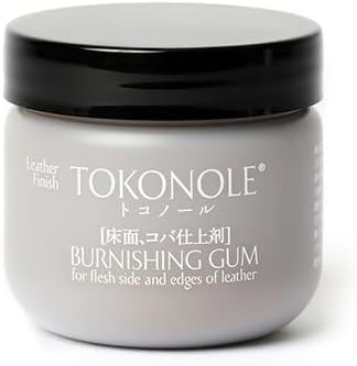 Buckleguy.com Seiwa Tokonole Leather Burnishing Gum, Choose Size & Color