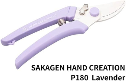 Pruning shears Made in JAPAN Garden Scissors Flower Shears SAKAGEN HAND CREATION P-180 (Moss Green)