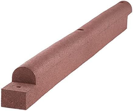 Playsafer 4' Flexible Interlocking Rubber Edging for Playgrounds (Terra Cotta, 6 Pack)