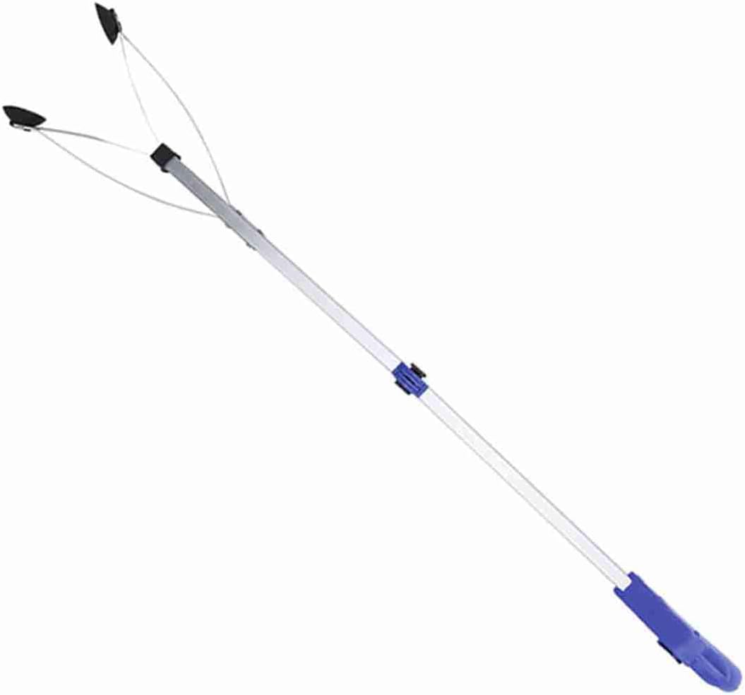 Garbage Picker Trash Grabber Rubbish Pick Up for Garden Leaves Waste Pick Up Tool(Blue Handle), Other Garden Tools