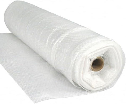 Farm Plastic Supply - String Reinforced 4 Year UV Resistant 10 mil Clear Greenhouse Plastic Sheeting - 4 Year UV Resistant Polyethylene Greenhouse Film, Hoop House Green House Cover (6' x 50')