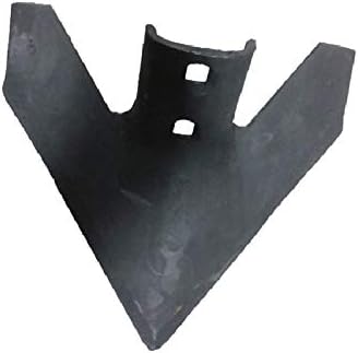 Field Cultivator Sweep 9" x 6 MM (0.236") Thickness w/ 2-3/8" Bolt Holes Farmer Bob's Parts WFC9B3