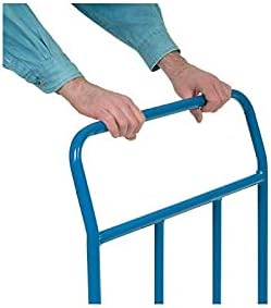 Global Industrial Wood Deck Platform Truck w/Removable Handles, 2400 Lb. Capacity, 6" Mold-On Rubber Wheels
