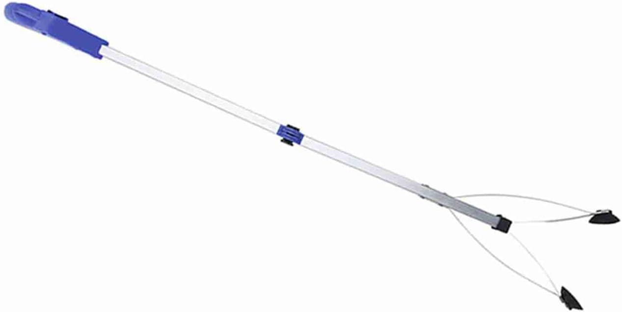 Garbage Picker Trash Grabber Rubbish Pick Up for Garden Leaves Waste Pick Up Tool(Blue Handle), Other Garden Tools