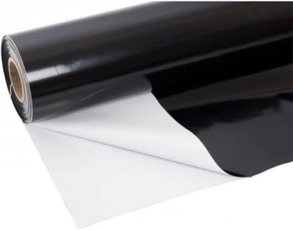 Farm Plastic Supply - Crawl Space Vapor Barrier, 20 mil - Thick Plastic Sheeting, Drop Cloth Moisture Barrier for Crawl Space Encapsulation, Heavy Duty Polyethylene, Black & White Film(24' x 100')