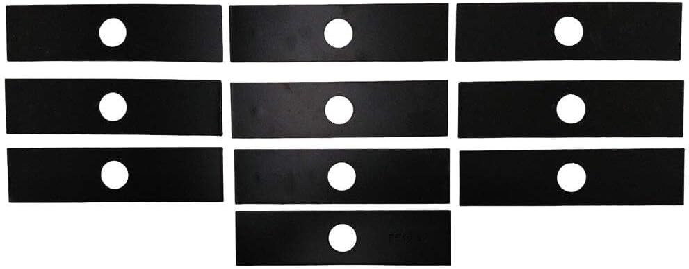 10 Pack Edger Blades for EGO 56V Edger, 8x2-1 Inch Center Hole, Fits Models EA0800 ME0801 ME0800