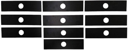 10 Pack Edger Blades for EGO 56V Edger, 8x2-1 Inch Center Hole, Fits Models EA0800 ME0801 ME0800