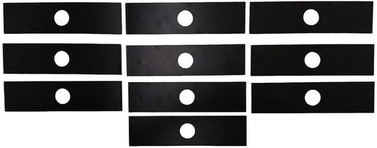 10 Pack Edger Blades for EGO 56V Edger, 8x2-1 Inch Center Hole, Fits Models EA0800 ME0801 ME0800
