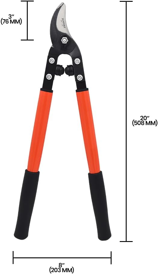 Zenport MV145 Professional Vine and Light Tree Lopper, 1.25-Inch Cut, 20-Inch