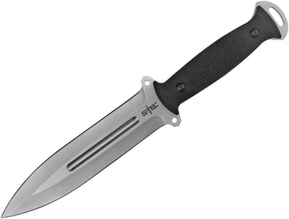 NLX Premier 12" Full Tang Stainless Steel Machete with G10 Handle & Durable PVC Kydex Sheath. for Collection, Gift and Camping Purpose (Black)