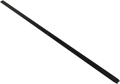 Sandbaggy Flat Steel Stakes for Concrete Forms with Nail Holes - 1.5" Wide - Painted - Removable, Reusable, V Point End - Construction Grade Stakes (10, 60 inch)