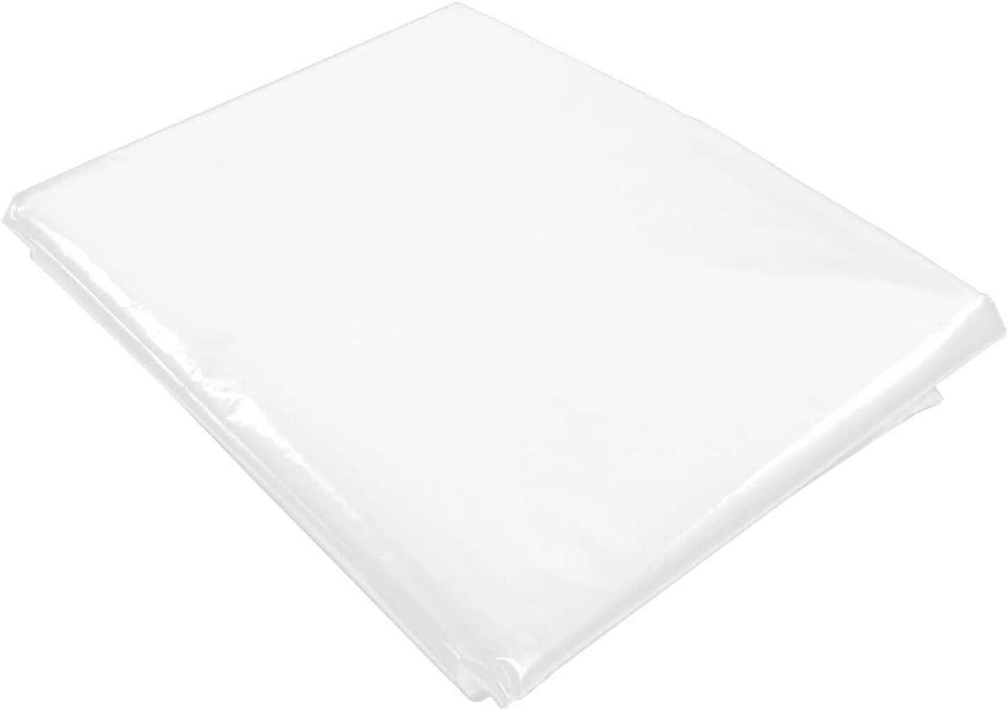 Plastic Sheeting, 3.15 Mil Thick Clear Polyethylene Film, Waterproof Multipurpose Tarp, Cuttable Plastic Cover for Furniture, Greenhouse, Garden, and Dust Protection (10 ft × 13 ft(3m × 4m))