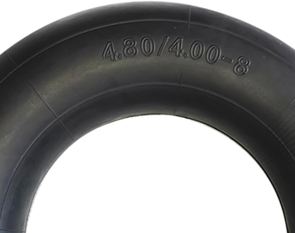 4.80/4.00-8" Inner Tubes with TR-13 Straight Valve Stem Replacement for Lawn Mower,Yard Tractors,Wheelbarrows,ATVs and More (4.80/4.00-8)