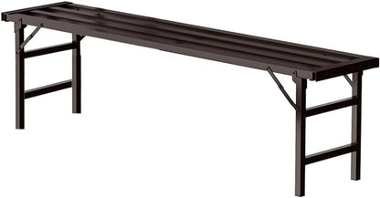 Metal Plant Stand - Heavy Duty Outdoor Shelf for Plants, Rust-Proof Aluminum, Adjustable Height, Spacious & Sturdy