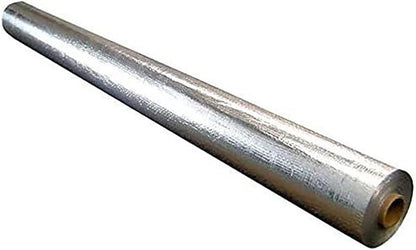 Super Shield Highly Reflective Aluminum Mylar Film Insulation Roll (Solid) 4FT x 100FT for Saunas, Grow Rooms, Crawlspace Encapsulation, and More. (Class 1 Class A ASTM Fire Rated)