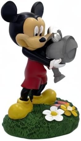 Disney Mickey Mouse Watering Can Garden Statue, Stands 8 Inches Tall, Officially Licensed Product