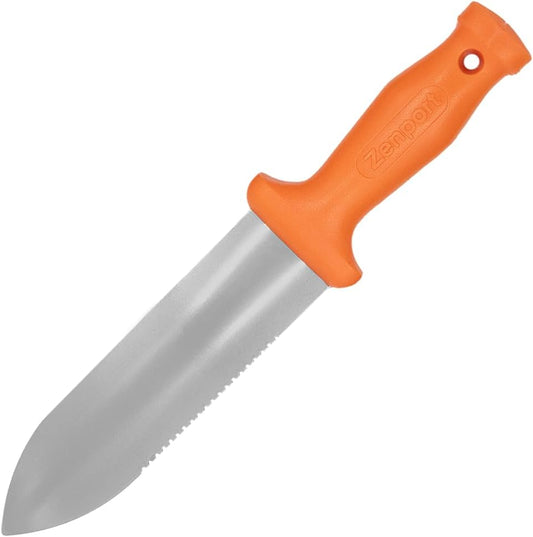 Zenport K245 ZenBori Soil Knife with 6-Inch Stainless Steel Serrated Blade