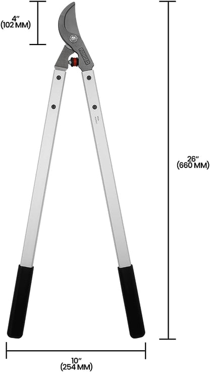 Zenport MV26-3PK Professional Tree Loppers, 2-Inch Cut, 26-Inch Long, Forged Head, 3-Pack, Orchard, Landscape