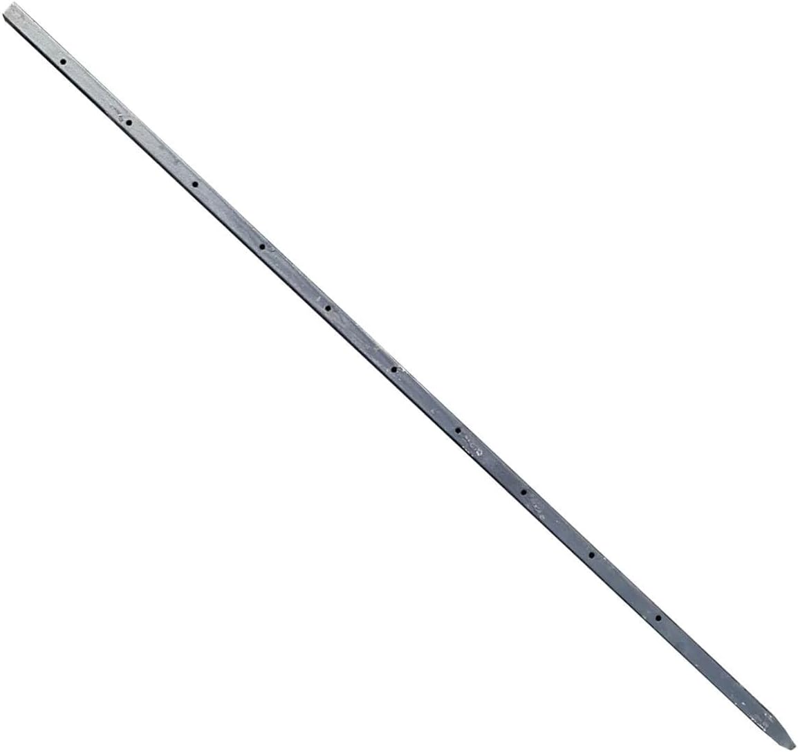 Sandbaggy 36" Square Steel Concrete Form Stakes with Nail Holes - 5/8" Wide - Rust Resistant Coating - Removable, Reusable - Construction Grade Stakes (300, 36 inch)