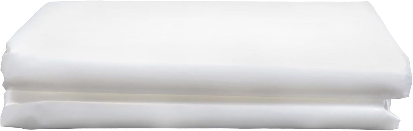 HOSTIC 20 x 25FT Clear Greenhouse Plastic Sheeting, 6 Mil Heavy Duty Polyethylene Film, for Farm, Garden, Nursery