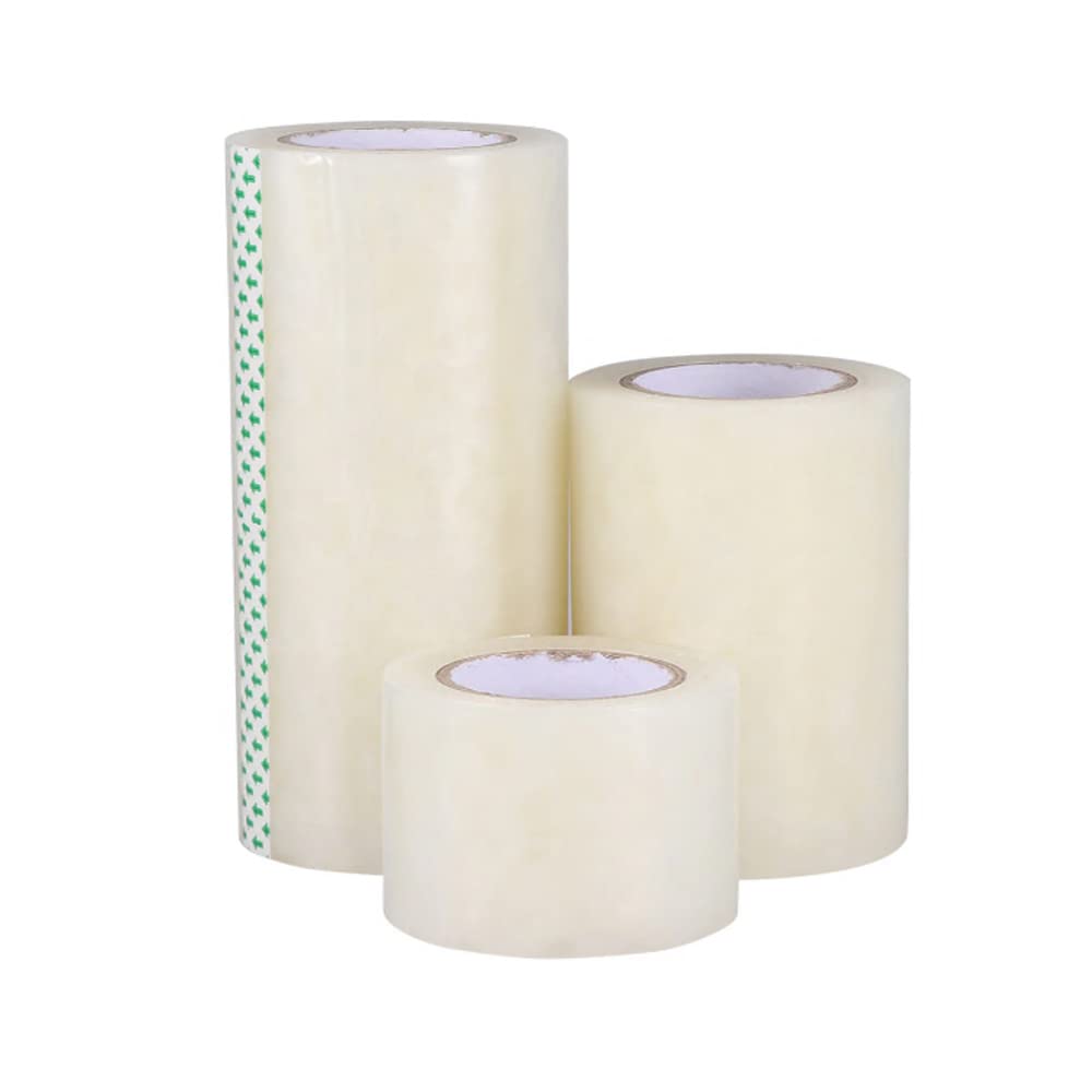 Greenhouse Plastic Sheeting Tape, 2" x108' Greenhouse Clear Plastic Film Repair Tape Tunnel Tape, 6mil Reinforced Polyethylene Tapes for Seaming and Sealing (2" x108')