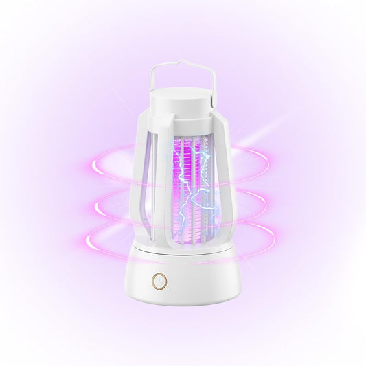 Bug Zapper Outdoor Indoor, Electric Fly Zapper with 4ft Power Cord, Three Modes Mosquito