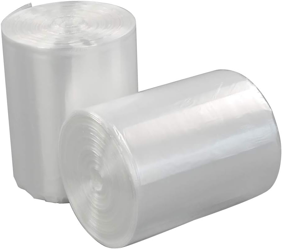 Cand 8 Gallon Clear Garbage Bags, Medium Trash Bags, 110 Counts