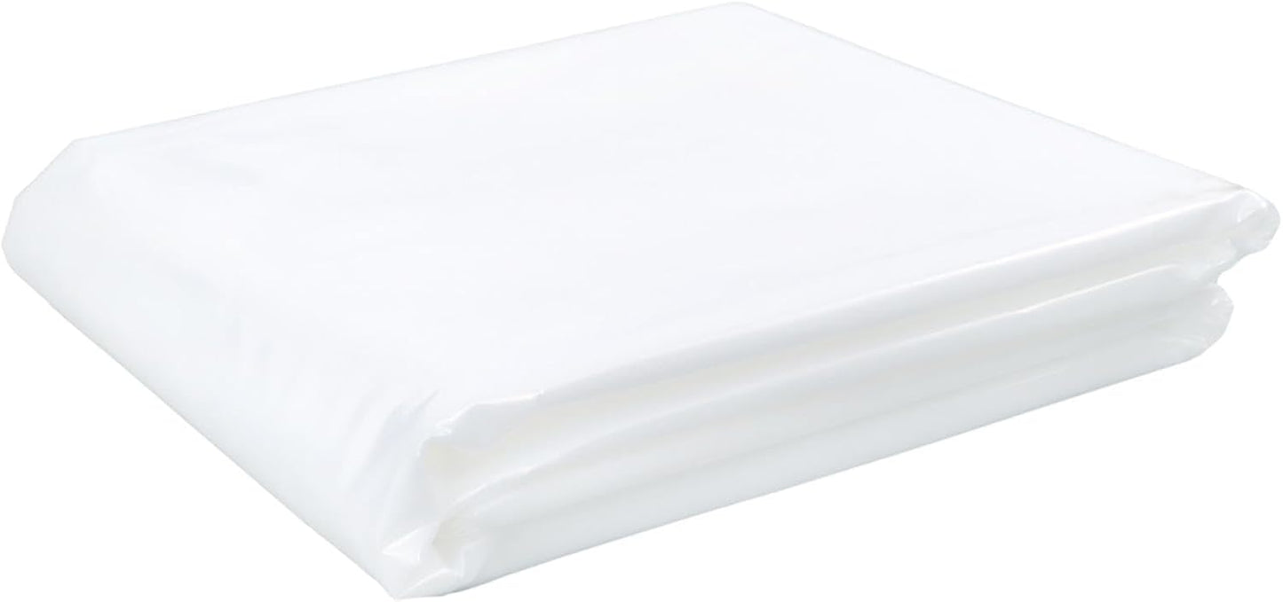 10 x 40FT Greenhouse Plastic Sheeting, 6 Mil Heavy Duty Clear Polyethylene Film, Covering for Gardening, Farming