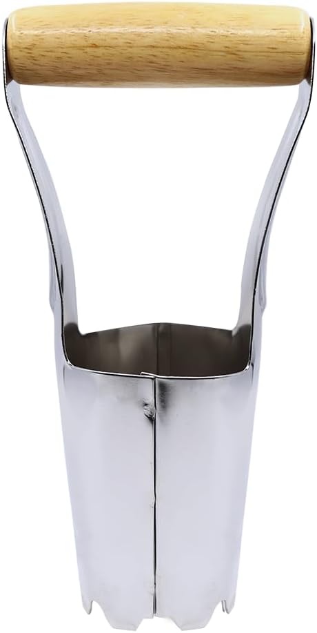 Zenport ZL120 Bulb Planter, Silver - 3 Pack