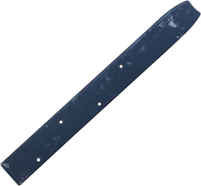 Sandbaggy Flat Steel Stakes for Concrete Forms with Nail Holes - 1.5" Wide - Painted - Removable, Reusable, V Point End - Construction Grade Stakes (200, 12 inch)