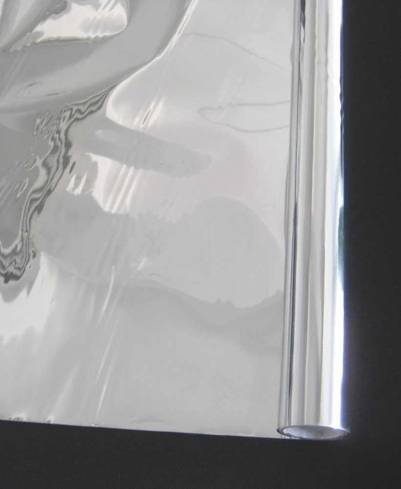 Mylar Film Aluminum Metalized Foil Wall Floor Roof Covering for Indoor Garden Grow Room 2 mil 50 feet Long (2 MIL Mylar Film 4x100 FT)