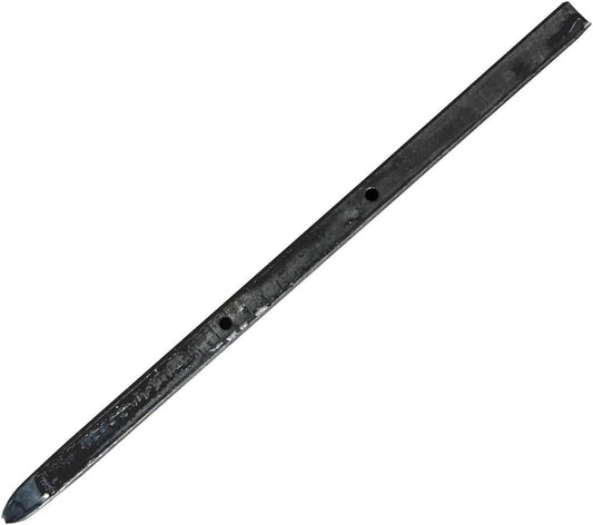 Sandbaggy Square Steel Concrete Form Stakes with Nail Holes - 5/8" Wide - Rust Resistant Coating
