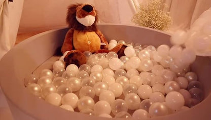 TRENDPLAY Plastic Balls for Ball Pits 2.2 Inch, Pack of 50 100 200 500 Hollow Balls, Perfect for
