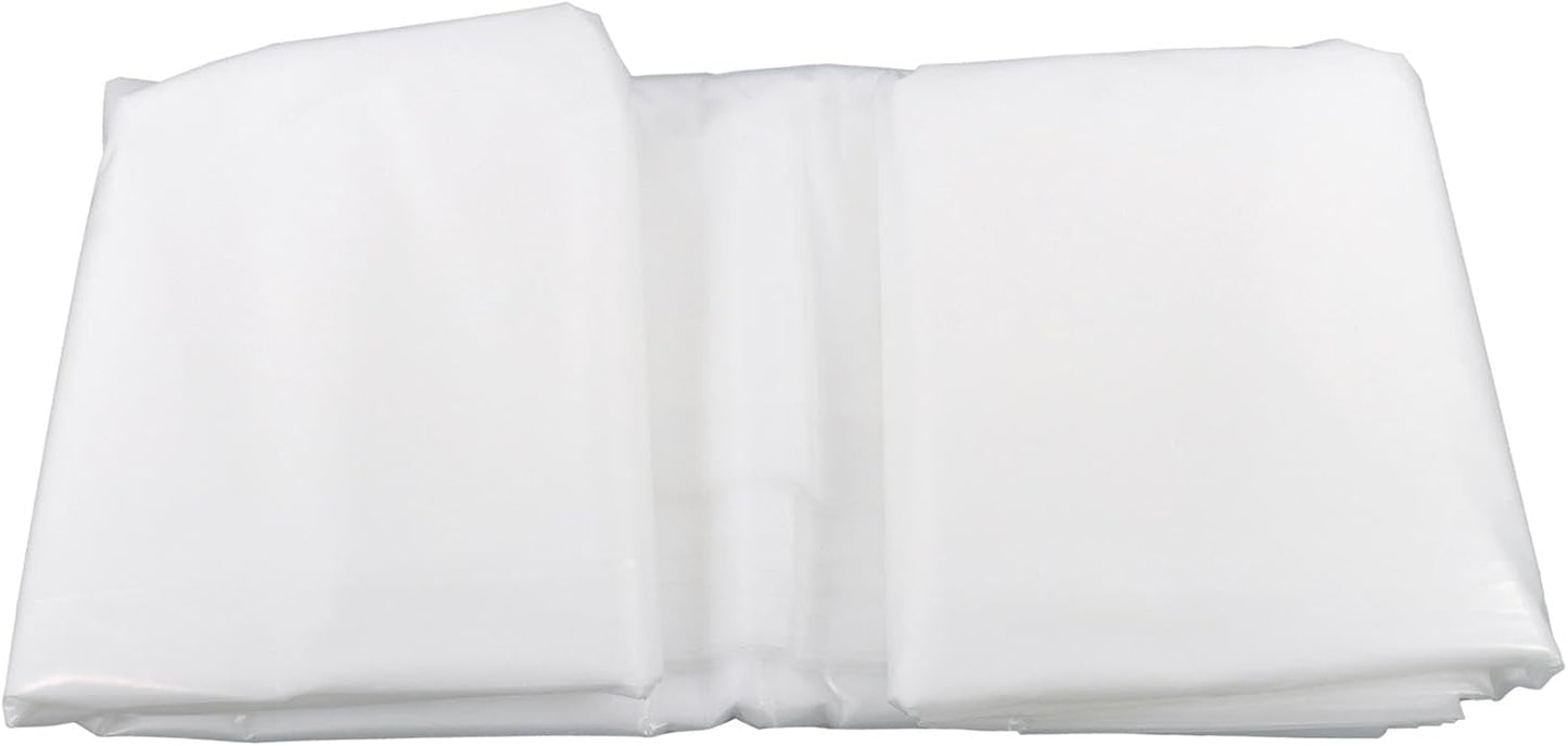 18 x 60FT Greenhouse Plastic Sheeting, 6 Mil Heavy Duty Clear Polyethylene Film, Covering for Gardening, Farming