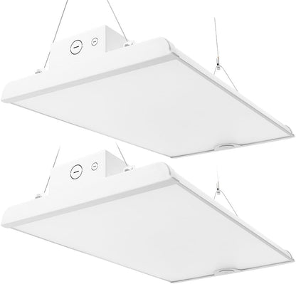Pack of 2 ALTA LED LED Bay Ceiling Shop Light - 2FT - 105W/90W/80W - 16,500 Lumens - 5000K/4000K Selectable - 120-277V - 250W Metal Halide Equal