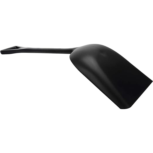 SPARTA 41077EC03 Plastic Sanitary Shovel, Food Safe Plastic Shovel For Commerical Kitchens, 14 Inches, Black