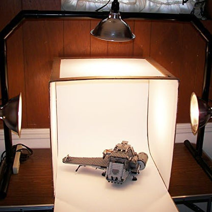 Simple Deluxe Clamp Lamp Light with 8.5 Inch Aluminum Reflector Up to 150 Watt E26 Socket (No Bulb Included) 6 Feet 18/2 SPT-2 Cord,Silver, 1 Pack