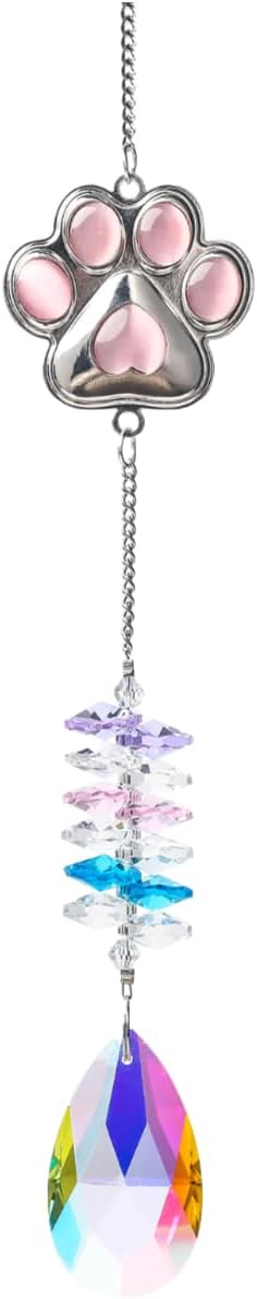 Pet Memorial Suncatcher,Dog Memorial Gifts for Loss of Dog,Cats Remembrance,Pet Loss Sympathy