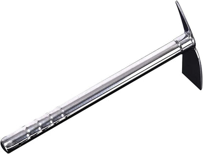 15 inch Stainless Steel Garden Hoe Pick Multipurpose Hand Tool Digging Weeding Turning Soil Mining Tools
