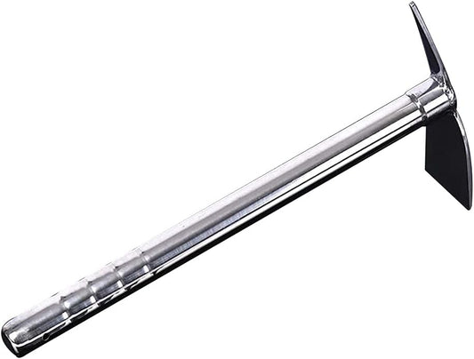 15 inch Stainless Steel Garden Hoe Pick Multipurpose Hand Tool Digging Weeding Turning Soil Mining Tools
