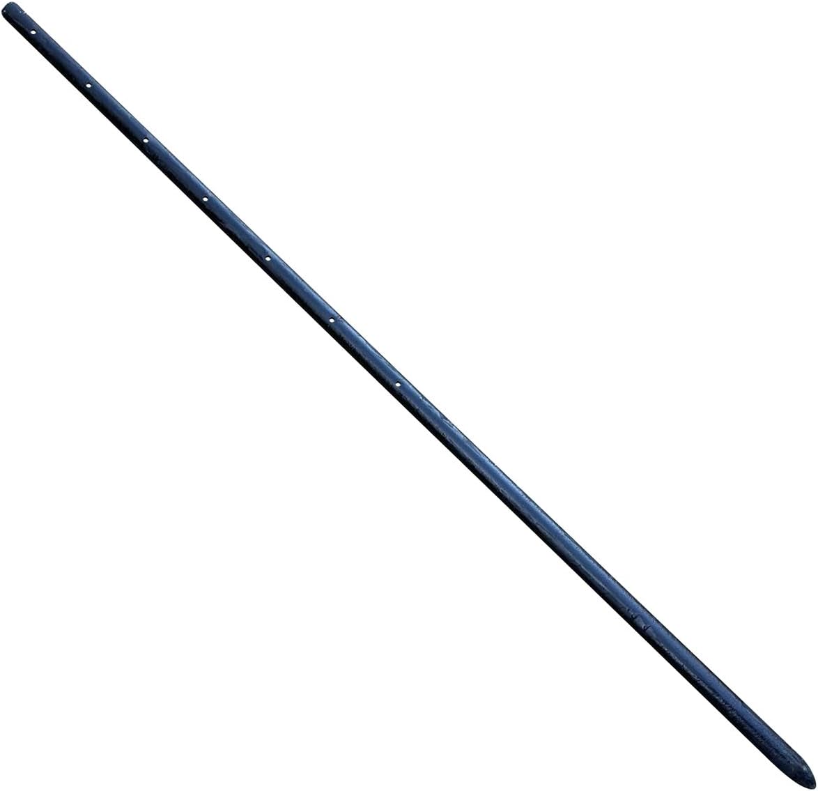 Sandbaggy Round Steel Concrete Form Stakes with Nail Holes - Rust Resistant Coating - Removable, Reusable (400, 3/4 in X 36 in)