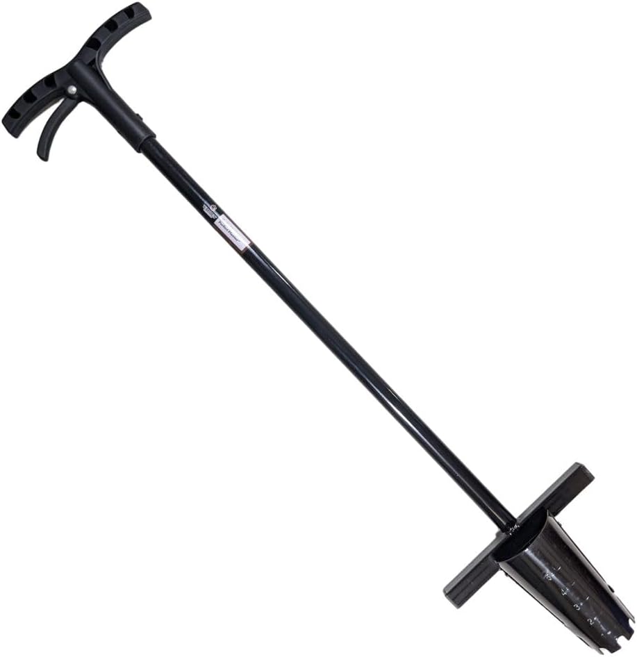 Walden Backyards Perfect Planter - Long Handle Bulb Transplanter for Planting Flowers - Heavy Duty Garden Tool for Digging & Refilling Holes